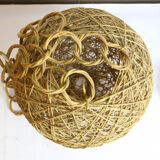 Suspension in natural threads, vintage
