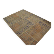 Tapis floral turc beige sku 3037