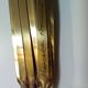 Brass wall sculpture by Daniel D'Haeseleer