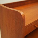 Teak secretary, Danish design, 1970s, production: Denmark
