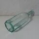 2 vintage 50s molded glass decanters