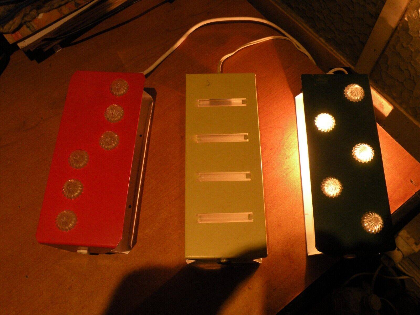 Three Sconces 1960-70, design "Anvia by JJM Hoogervorst" Netherlands