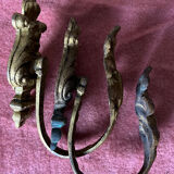 Pair of embraces gilded bronze