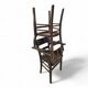 2 x dining chair / marked "twente" / 1930s
