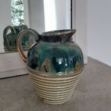 Stoneware pitcher