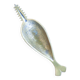 Cendrier laiton, poisson scie