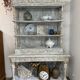 Walnut dresser, 19th century.