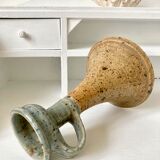 Stoneware candle holder Pierre Digan La Borne, 60s/70s