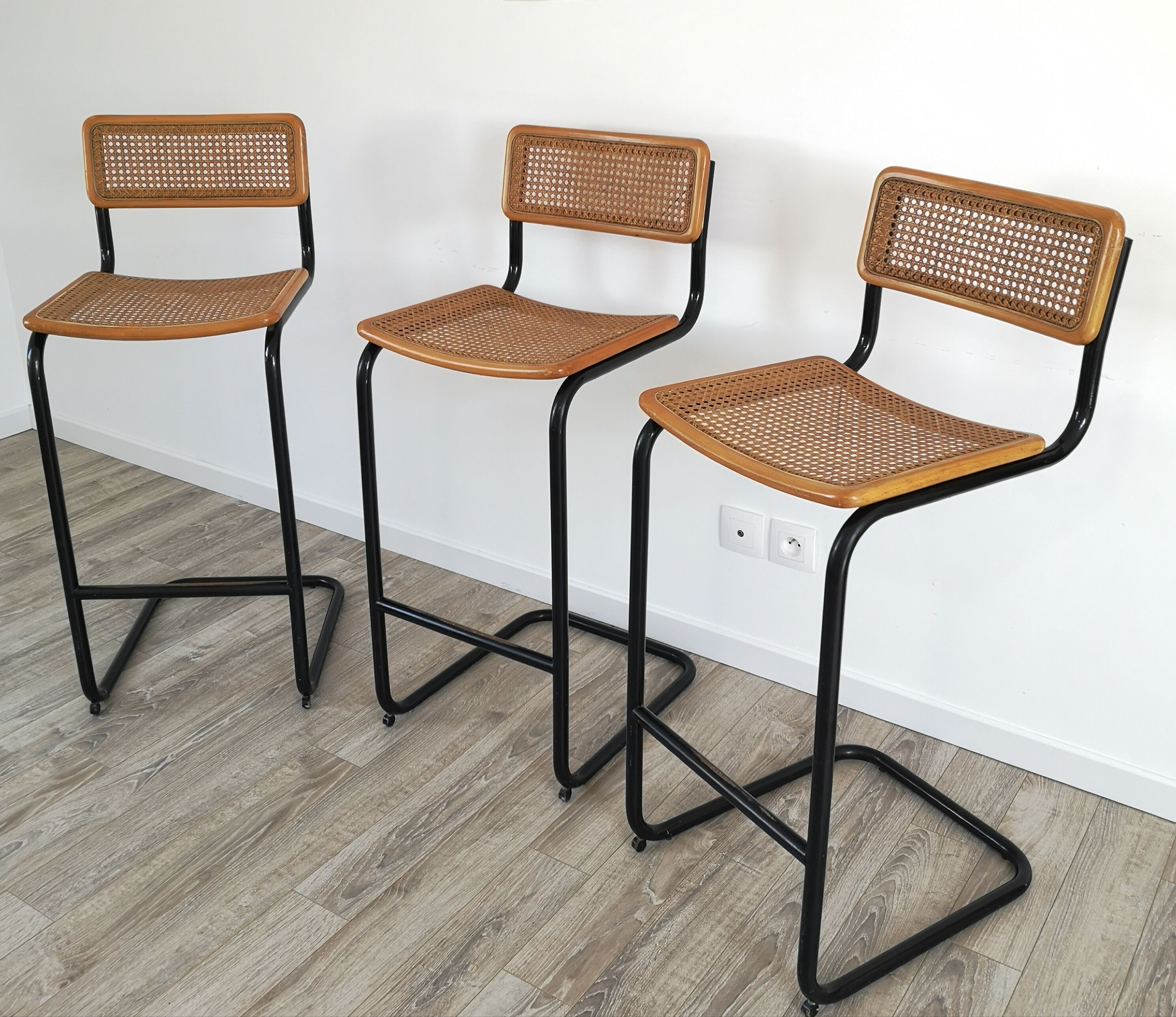 Set of 3 high stools
