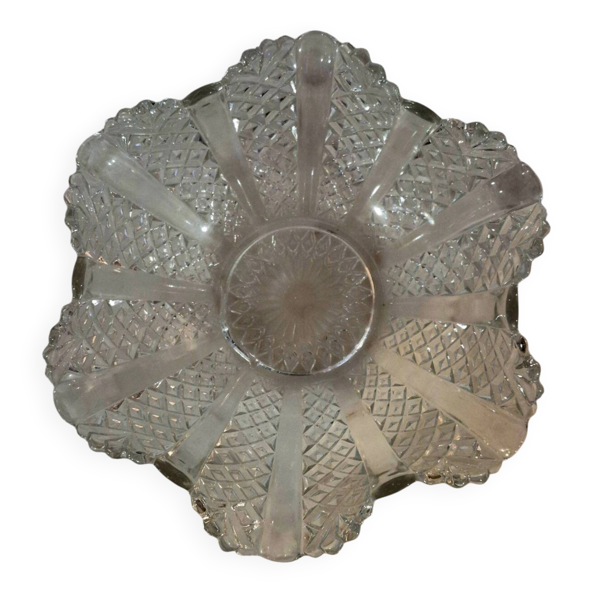 Bowl or crystal salad bowl