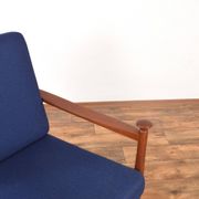 Fauteuil danois des années 1960, style mid-century.