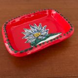 Empty vintage ceramic pocket De Vallauris