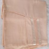 Silk sheet and birthcase, with initial K