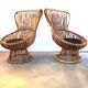 Paire de fauteuils Margherita design Franco Albini éditées par Bonacina