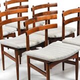 Set of six Poul Hundevad Model 30 Chairs 1960s