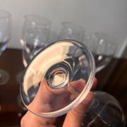 7 p. Bayel champagne glasses/wine glasses