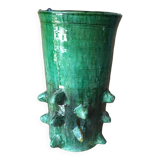 Tamegroute pottery in glazed terracotta
