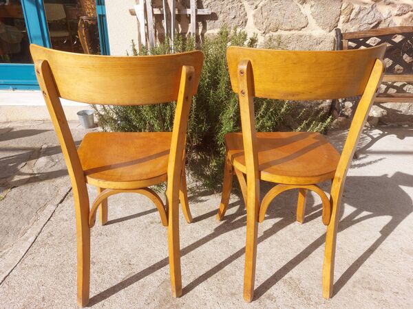 3 chaises bistrot Luterma