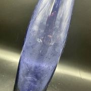Bubble glass vase