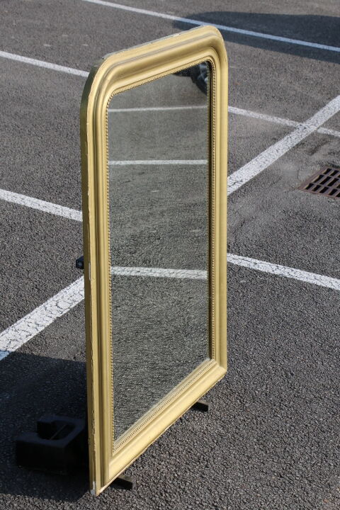 Golden mirror  130x93cm