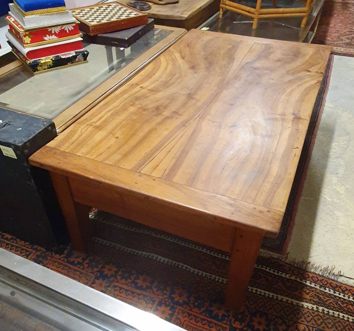 Walnut coffee table