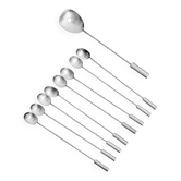 Set à couverts à cocktail moderniste, années 1980