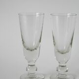 Set of 3 absinthe glasses, early 20th century