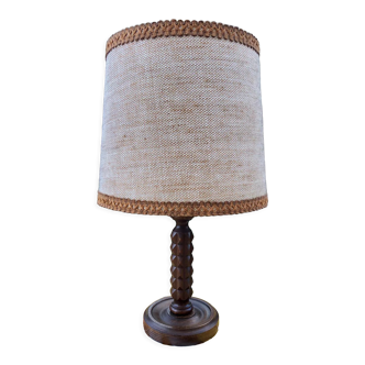 Wooden foot lamp