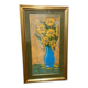 Oil on faesite, vase of flowers GEROLAMO BOLLI (Pisa 1933-2009)