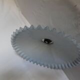 blue serrated opaline