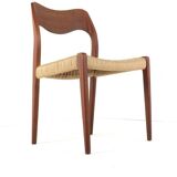 Lot de 4 chaises Niels O Möller modèle 71