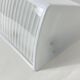 Holophane prismatic white enameled glass wall light LAMP-7317