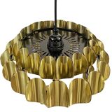 Brass pendant light by Thorsten Orrling for Hans-Agne Jakobsson AB, Markaryd. Sweden 1960s