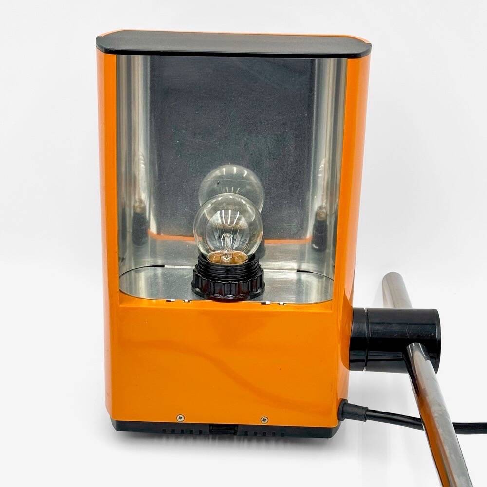 Orange Manade lamp by Jean René Talopp for Samp 70's