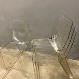 Suite of 5 chairs BONALDO IN polycarbon