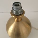 Vintage golden metal ball lamp foot