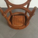 Guéridon merisier louis xvi