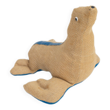 Vintage baby seal therapeutic toy by Renate Müller for H. Josef Leven, Sonneberg, 1970s