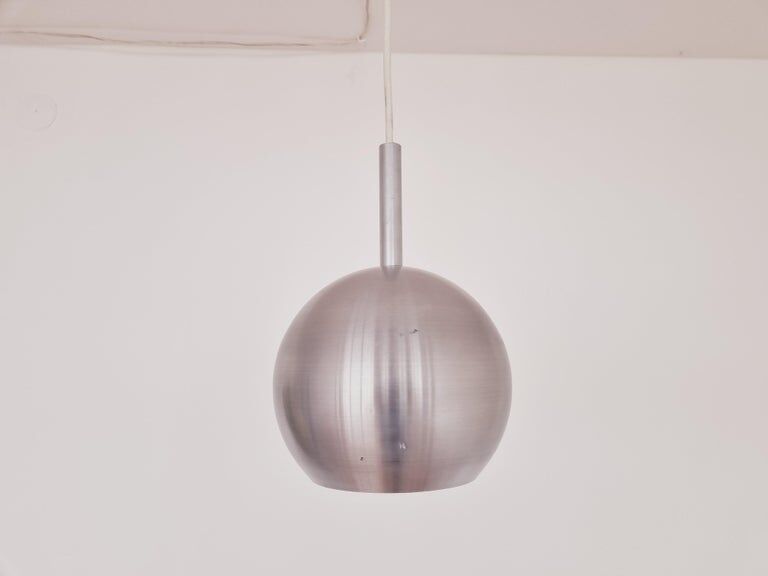 Midcentury Design Ball Pendant ERCO, Germany, 1970s