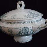 Soupière legumier Luneville, Keller et Guerin, modèle Lutzen