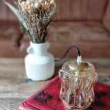 Baladeuse vintage ambrée