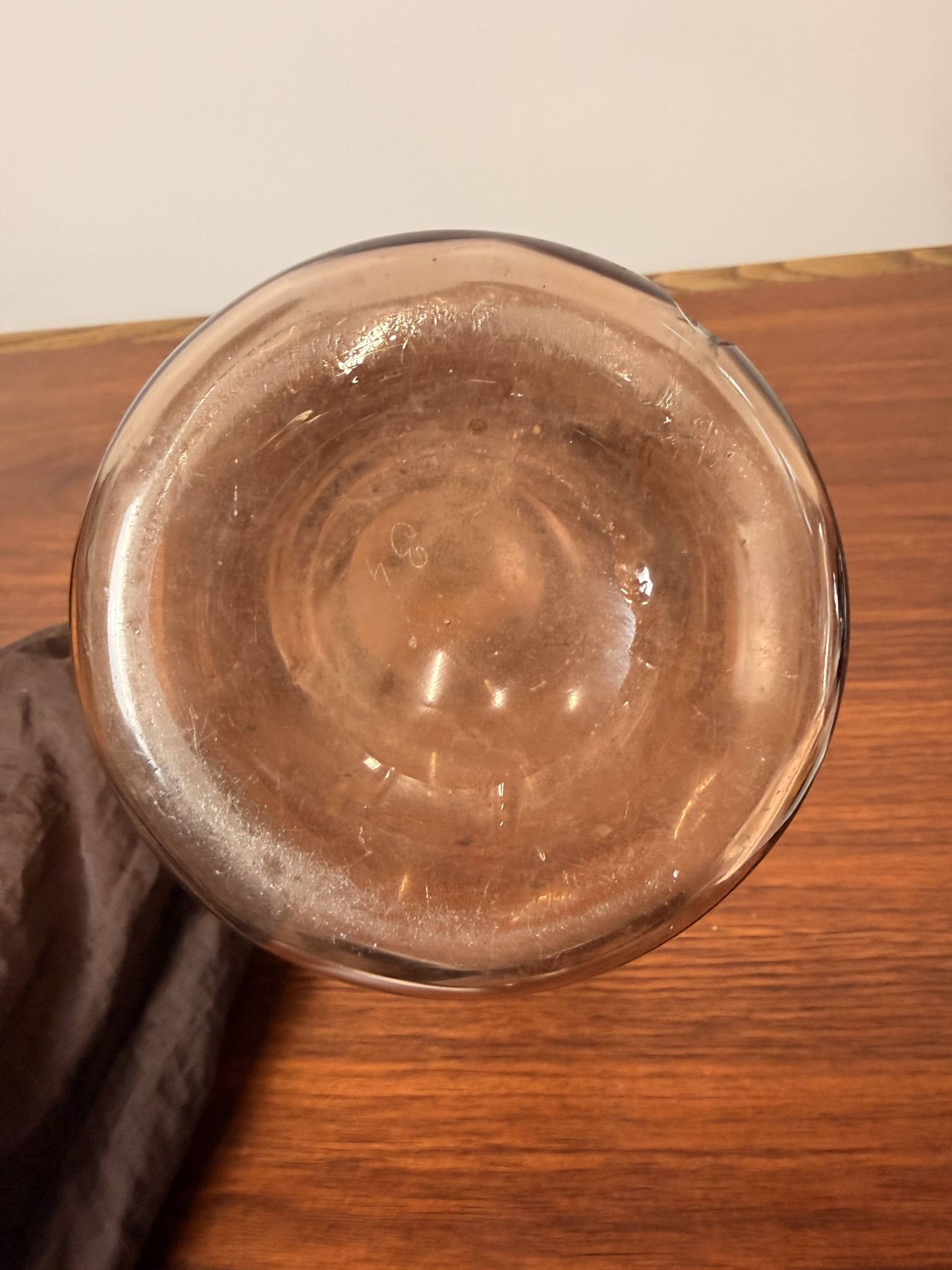 Old Legras jug – Enamelled glass – Art Nouveau