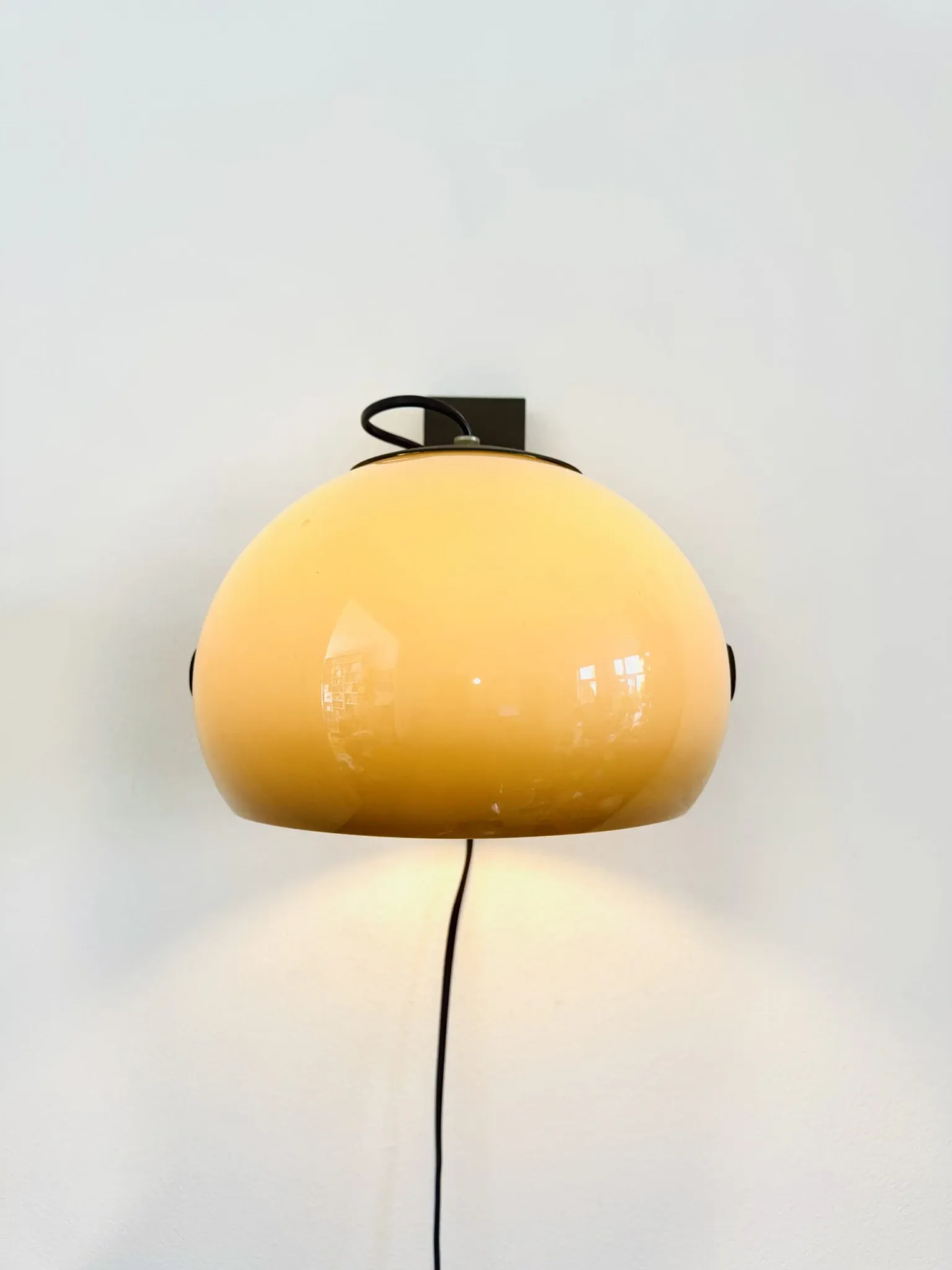 Sphere Rotating Wall Lamp By Dijkstra, The Netherlands, 1970S