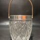 Glass champagne bucket