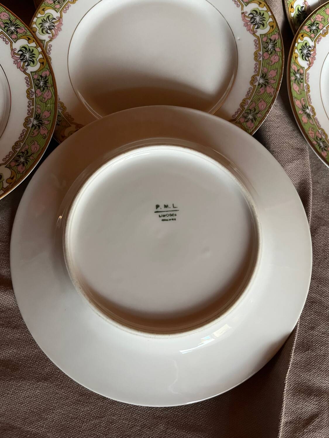 Service à dessert pml limoges