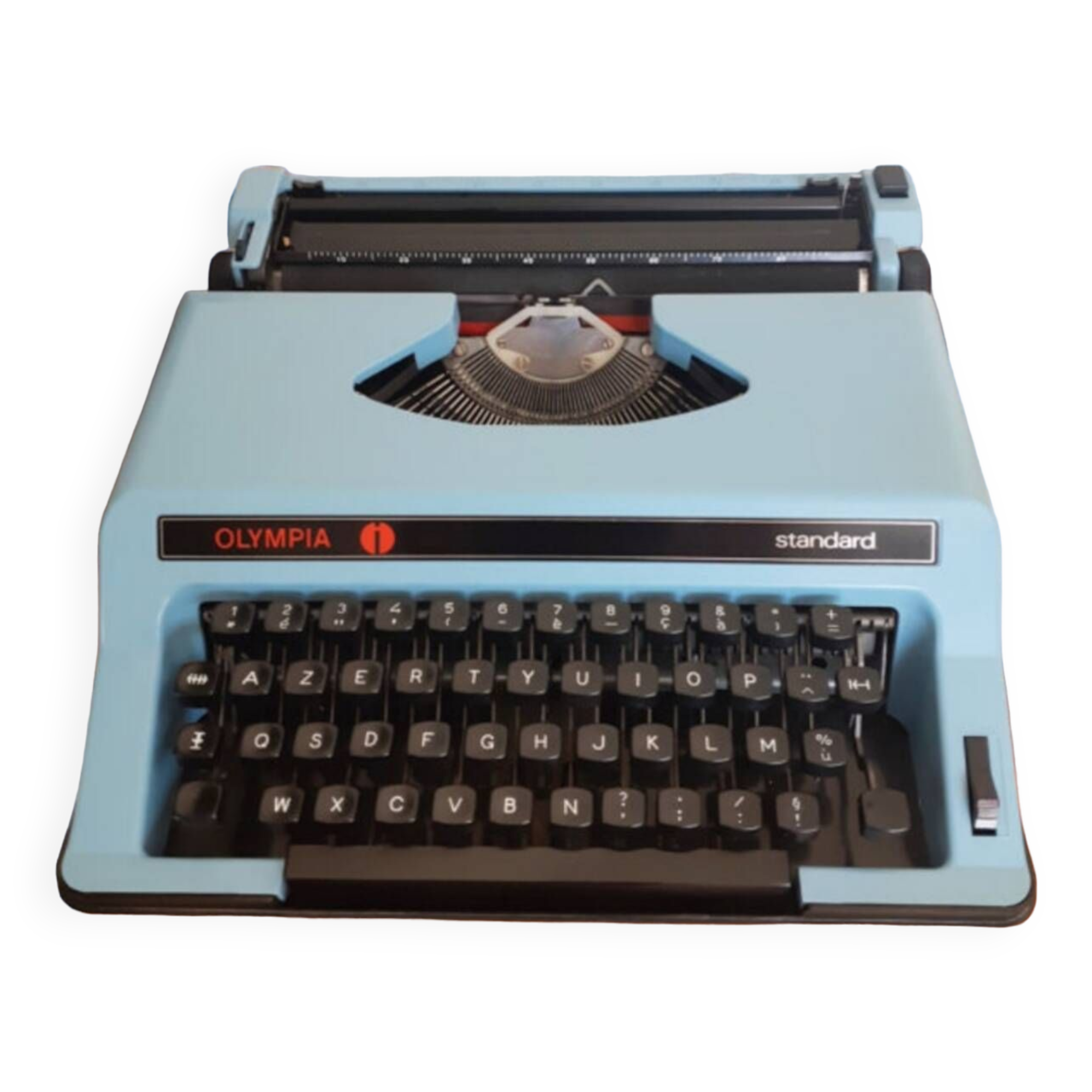 Machine à écrire Olympia bleu