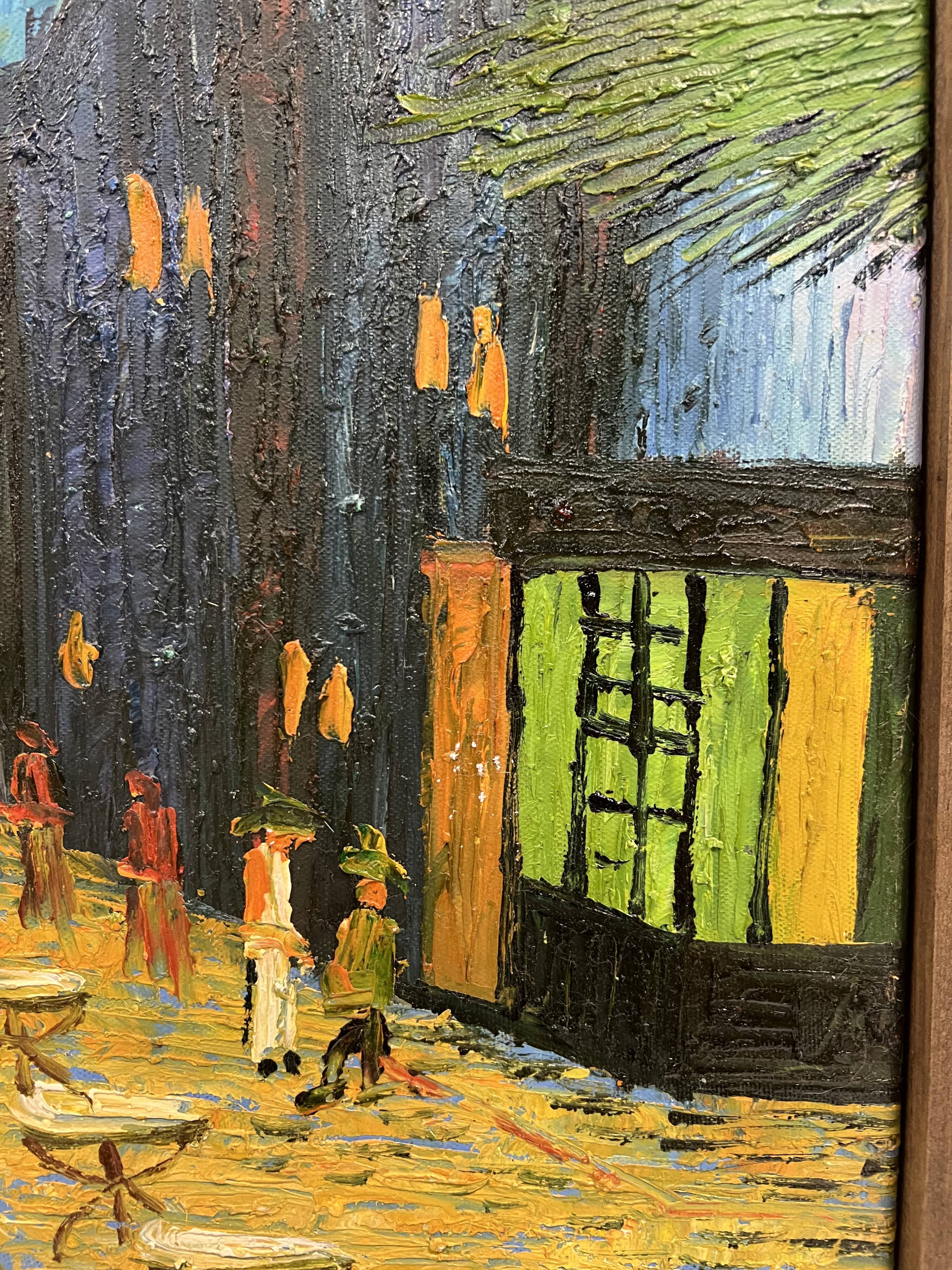 Reproduction painting van Gogh, Café terrace Arles