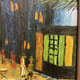 Reproduction painting van Gogh, Café terrace Arles