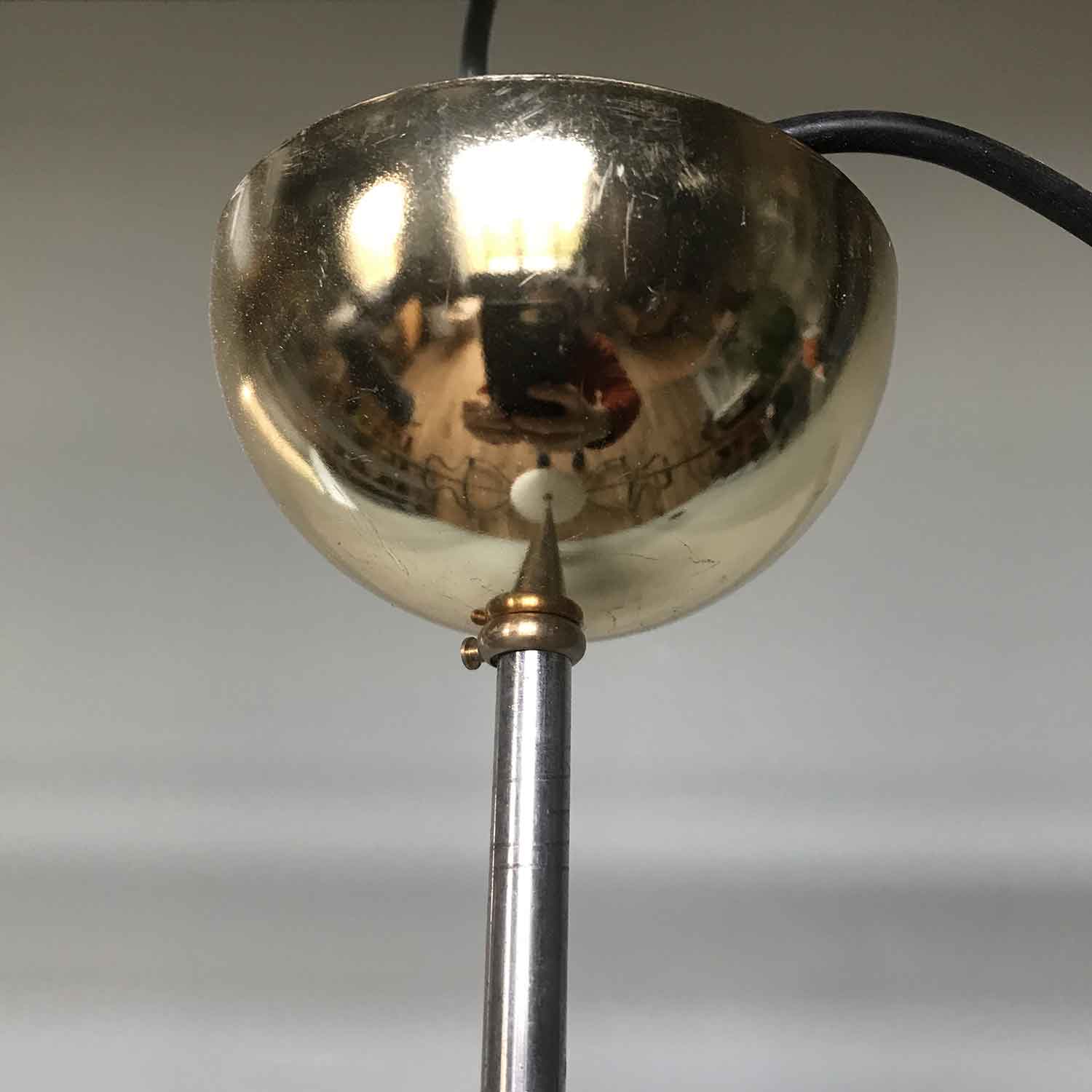 Hanging lamp opaline origami 1950