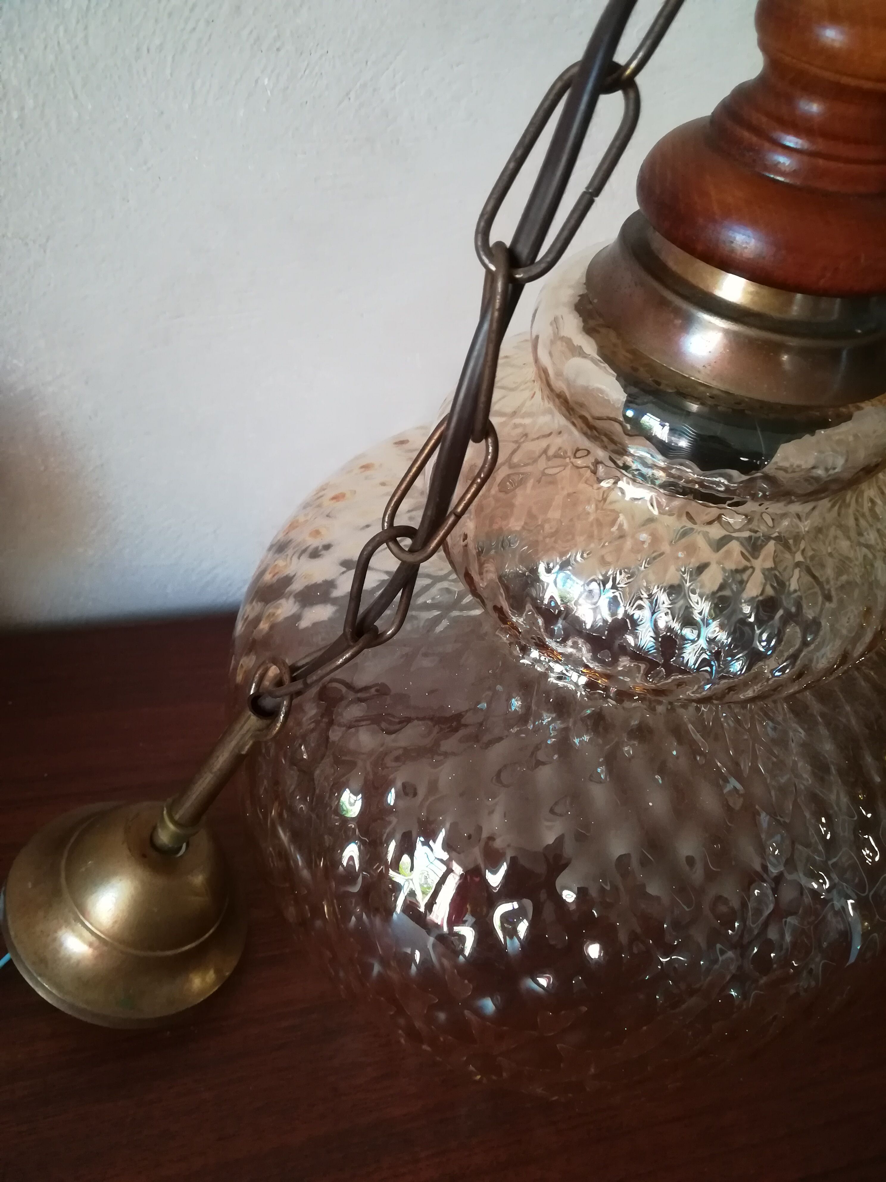 Suspension en verre empoli